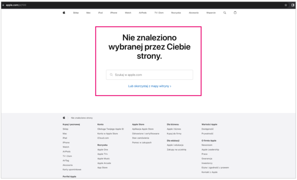 Source: https://apple.com/pl/100, accessed on November 22, 2023.